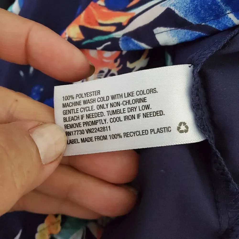 Ava & viv tropical print dress